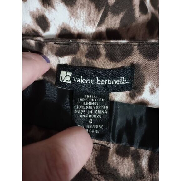 Leopard Print‎ Skirt Brown Animal Print Career Cocktail Party - Picture 5 of 6